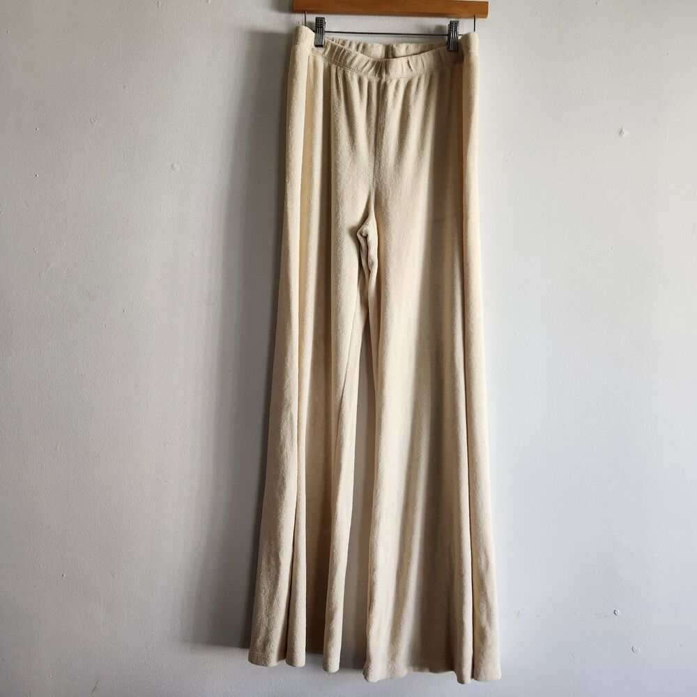 Zusie Kondo Terry Lito Pants in Natural elastic waist Size L lounge neutral